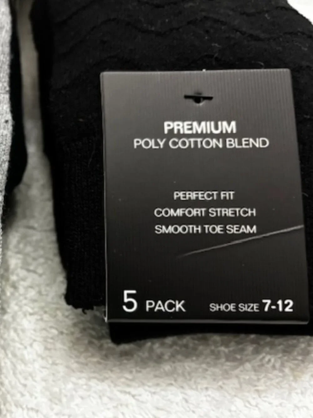 13 pairs of socks - 10 from Perry Ellis Portfolio and 3 novelty print crews NWY